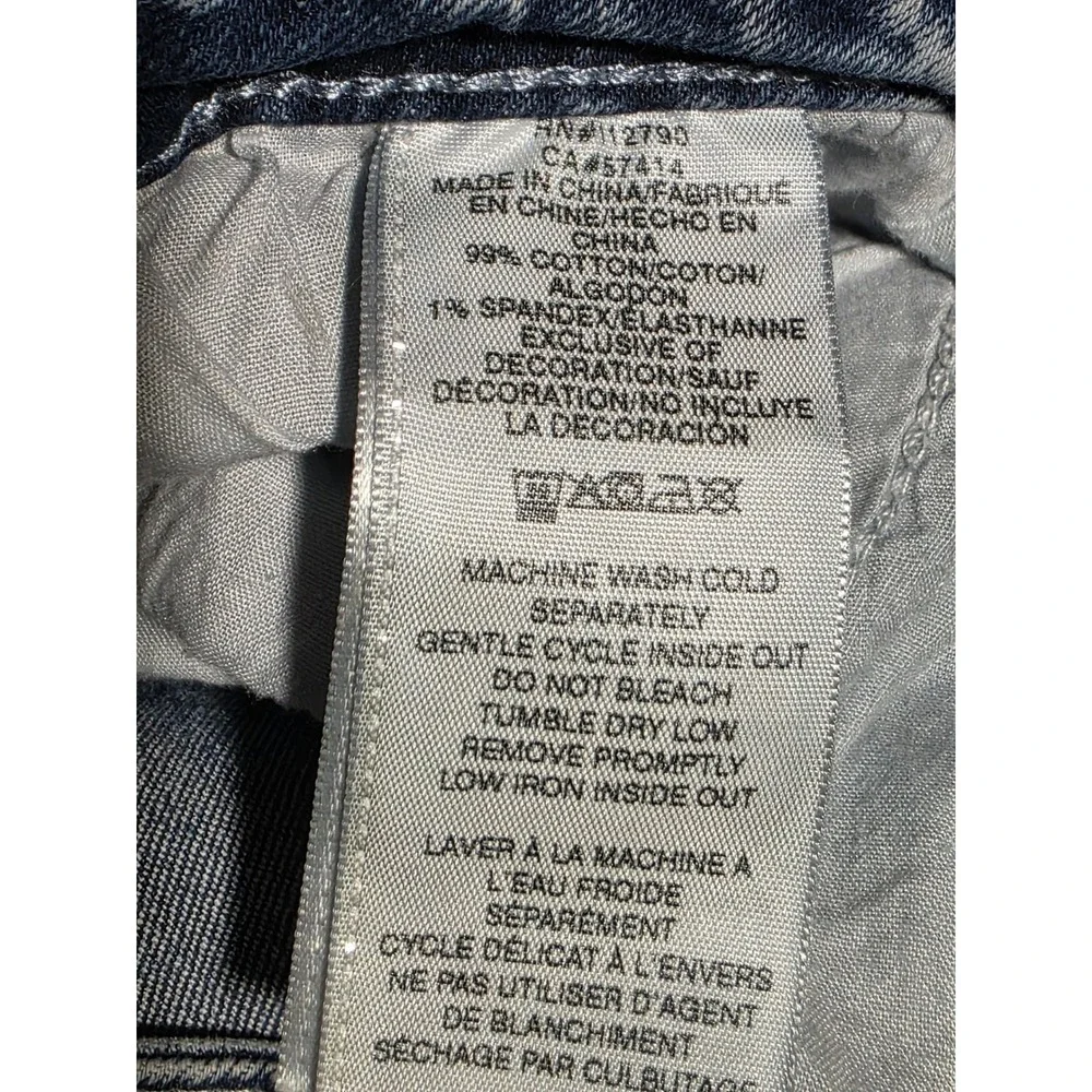 True Religion Bobbi Baggy Jeans Mens 34 Acid Wash Blue Wide Leg Denim 207659